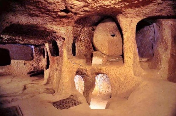 Derinkuyu Underground City, Derinkuyu Underground City მიწისქვეშა ქალაქი, კაბადოკია, თურქეთი, მოგზაურობა კაბადოკიაში, cappadocia, turkey, travel in cappadokia,