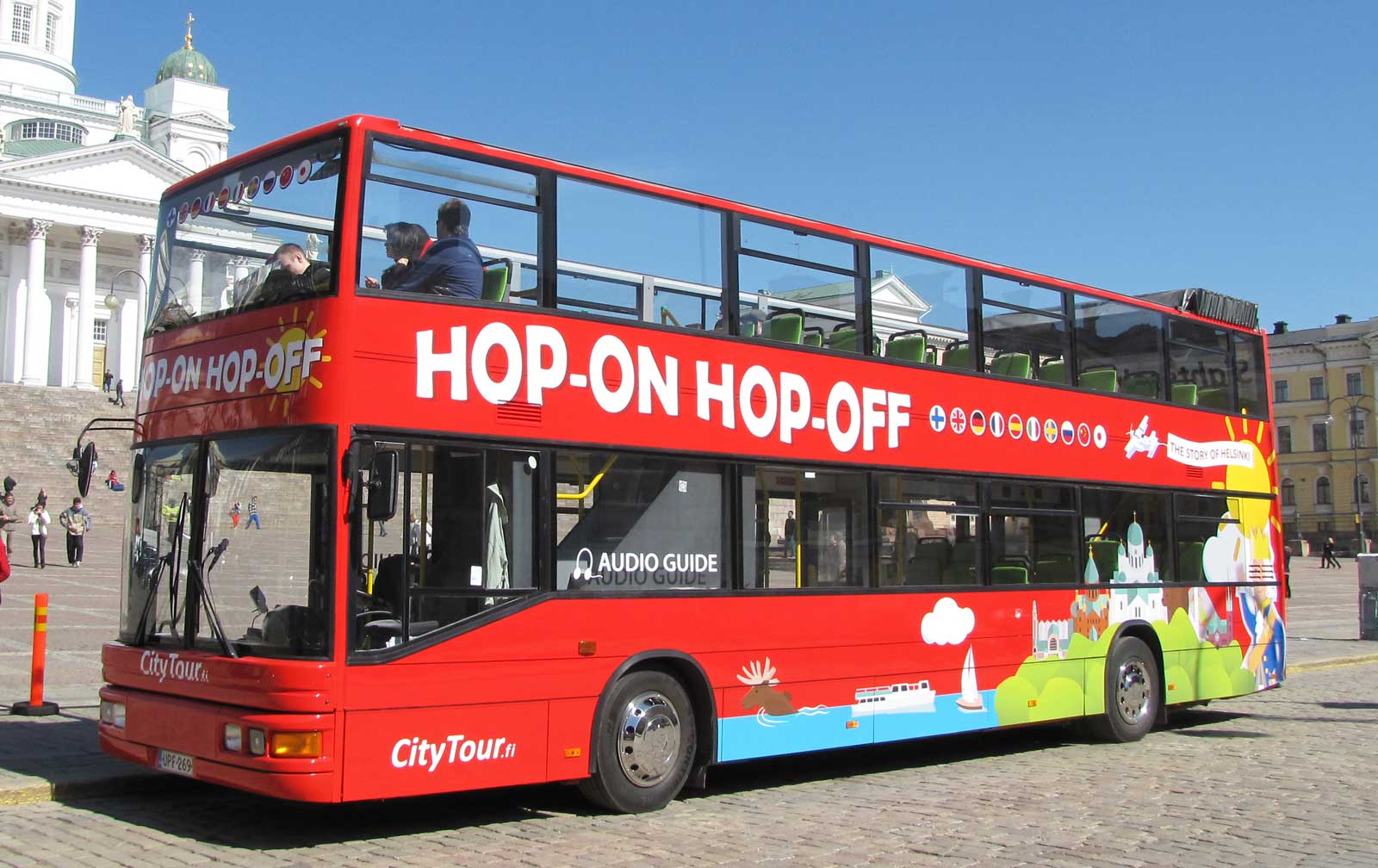 Hop on hop off bus tour