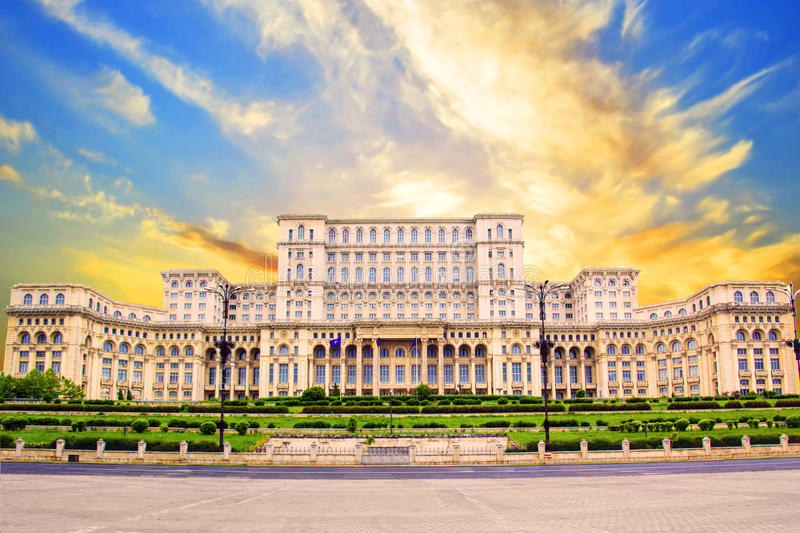 parliament palace in bucharest